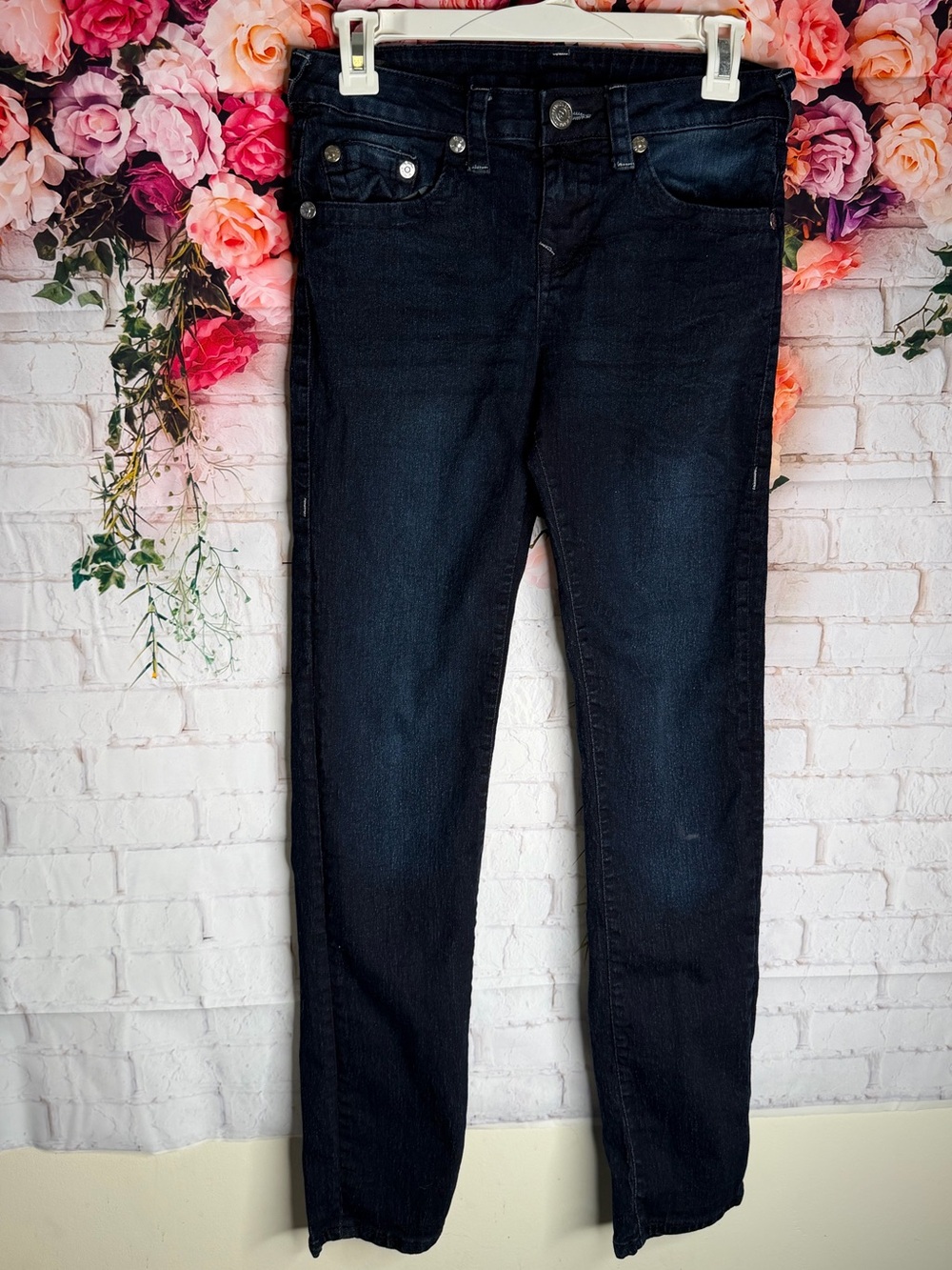 True Religion Kids Dark Blue Skinny Jeans